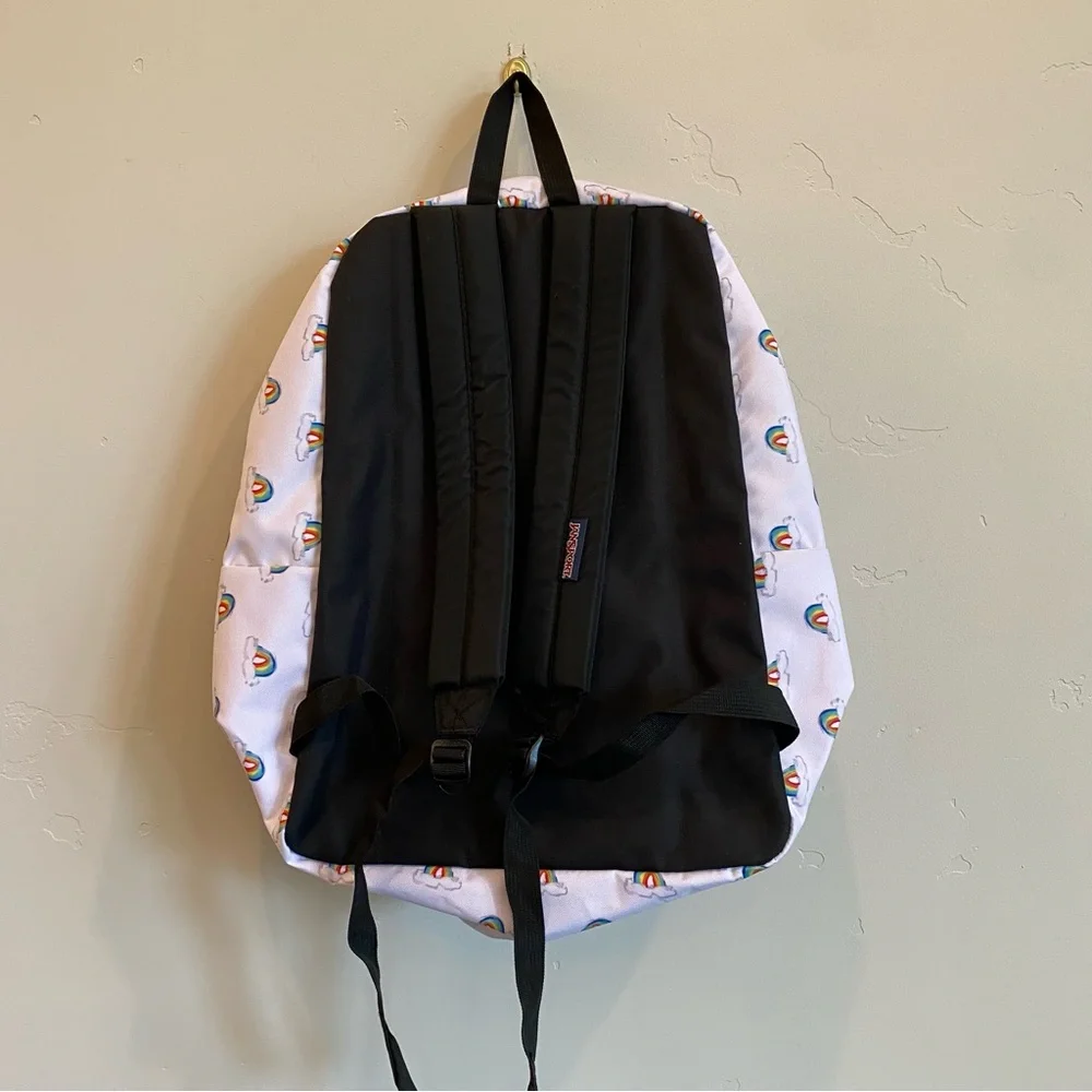 Jansport rainbows clouds
